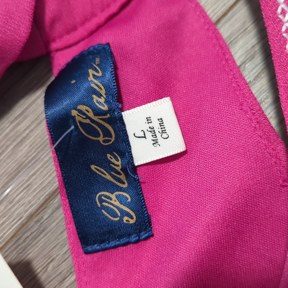 NWT Blue Rain Francesca's Embroidered Halter Romper - Picture 6 of 11